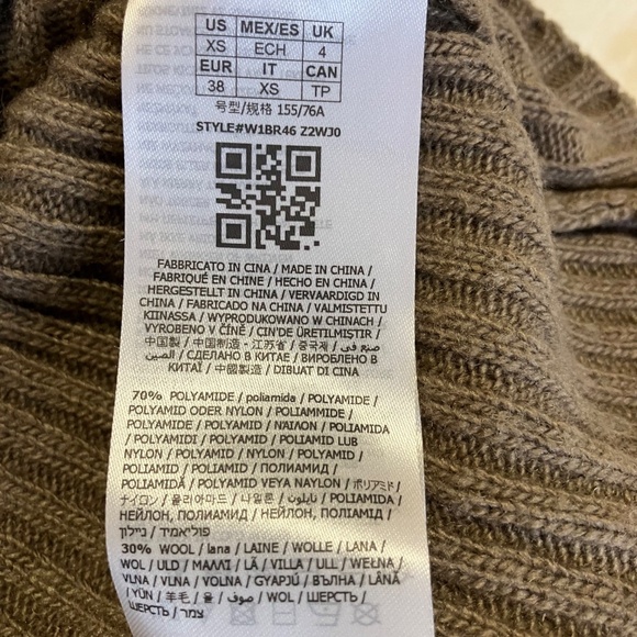 Taupe colour stylish sweater - Picture 7 of 8